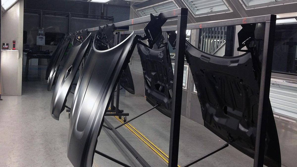 HighBake Production Paint System Gallery Penske Vehicle Services